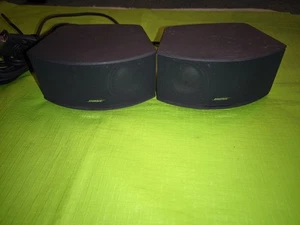 BOSE AV 3-2-1 AV321 I II Media Center Audio Speakers Left & Right w/ Cables - Picture 1 of 6