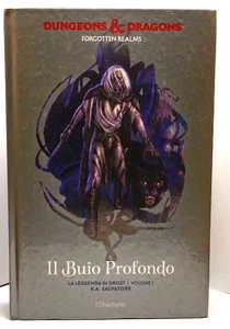 Libro Dungeons Dragons Il Buio Profondo La Leggenda di Drizzt Vol 1 Hachette - Picture 1 of 4