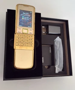 Nokia 8800 Classic Mobile Phone Unlocked GSM 2G Radio Bluetooth MP3 Gold Read - Bild 1 von 2