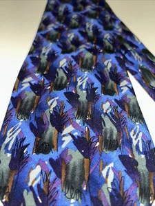 Corbata cuello Jerry Garcia Grateful Dead 1996 vintage 100 % seda paisaje J. Garcia - Imagen 1 de 16