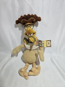 Chicken Run - Mac The Brains, neu mit Etikett. weiches Plüschtier selten Sammlerstück - Bild 1 von 9