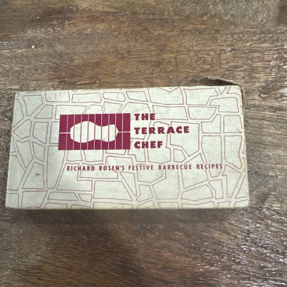 "The Terrace Chef: Richard Rosen's Festive Barbecue Recipes" 1952 Richard Rosen - Image 1 of 4