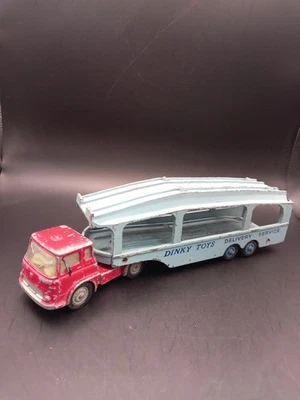DINKY/CORGI PULLMORE CAR TRANSPORTER MIT BEDFORD ZUGMASCHINE - Bild 1 von 4