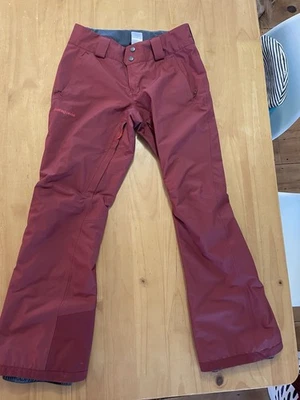 Pantalones de esquí/nieve Patagonia Snowbelle para mujer M H2 sin polainas rejillas de ventilación RECCO Foto 1 de 4