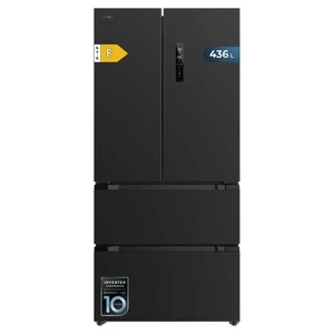 Frigorífico puerta francesa Bolero CoolMarket FD 436 Dark E Cecotec - Imagen 1 de 5