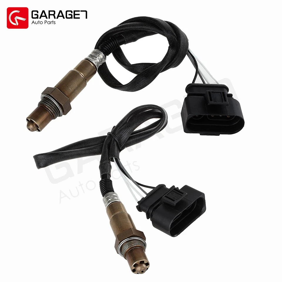 For 2000-2004 Audi A6 Quattro 2.7L 2.8L 4.2L 2Pcs Downstream 02 O2 Oxygen Sensor Foto 1 de 4