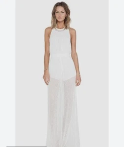 Alice Mccall Long Walks Jumpsuit in White (Size 6) - Picture 1 of 4
