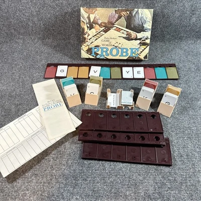 Vintage Parker Brothers Game Of Words PROBE 1964 Complete Instructions Scorecard - Image 1 of 4