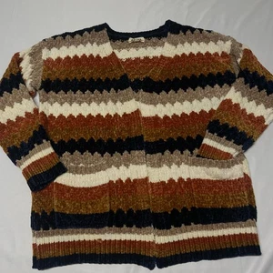 Cárdigan Adora 2 Bolsillos Multicolor Frente Abierto Suéter Talla M Mimos  - Imagen 1 de 9