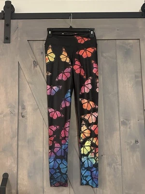 Leggings para mujer YOGANASTIX Butterfly "Be the Change" M nuevos sin etiquetas Yogacore UPF 50 Foto 1 de 4