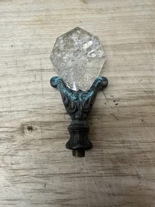 vintage lamp finial Very Fancy Glass - Picture 1 of 4
