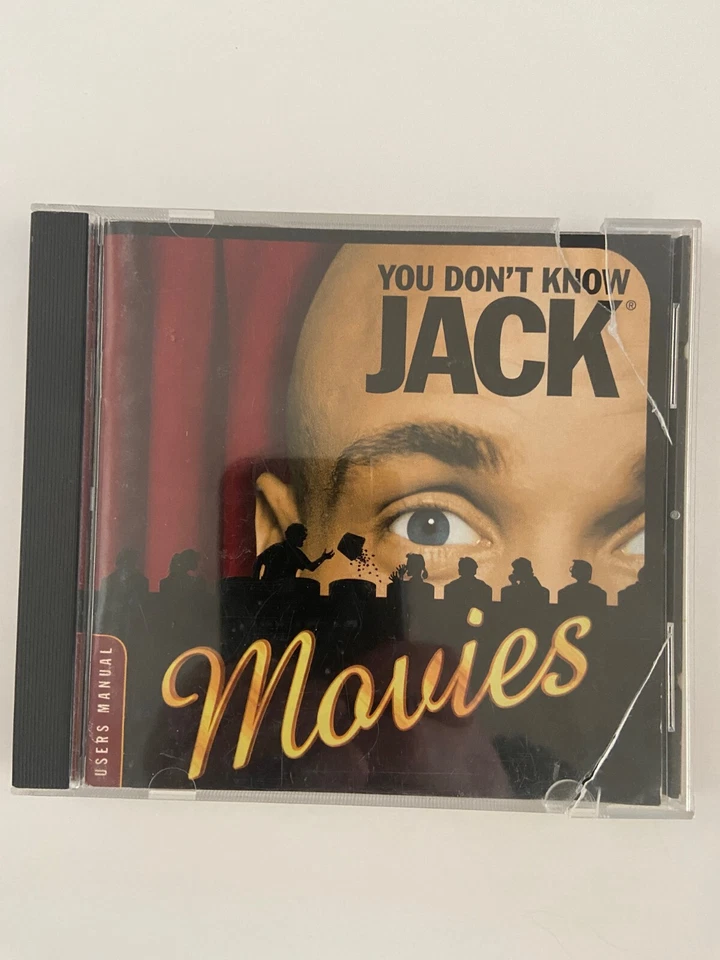You Dont Know Jack MOVIES  CD-ROM Computer Game Sierra 2000 - Image 1 of 1