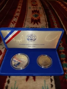 United States Liberty Coins 1886-1986 With Case Great Condition - Picture 1 of 3