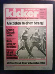 kicker Sportmagazin Nr.: 79 / 39. Woche  vom 27.9.1984 - Bild 1 von 1