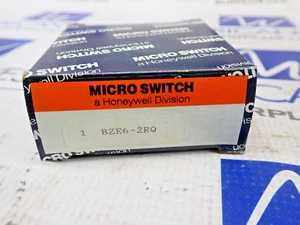 Micro Switch Honeywell BZE6-2RQ 15A-125,250,or 480VAC 2A-600V - Picture 1 of 17