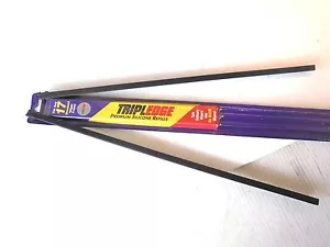 New TRIPLEDGE 17" 17 Windshield Wiper Blade Refill Premium Silicone - Picture 1 of 9