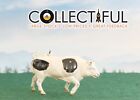 CRESCENT VINTAGE LEAD FIGURE - FARM SERIES - BLACK & WHITE COW CAT NO 6/31🔥1320