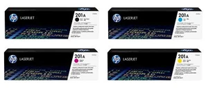 4er Set Original Toner HP 201A LaserJet Pro M252dw M252n MFP M277c6 MFP M277n - Bild 1 von 1