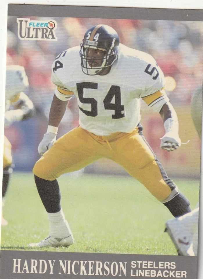 FREE SHIPPING-MINT-1991 Fleer Ultra Hardy Nickerson #115 STEELERS - Image 1 of 1