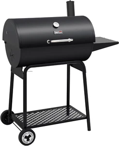 PARRILLA DE CARBÓN EXTERIOR 30 pulgadas barril con mesa auxiliar 627 cuadrados In. Espacio de cocina - Imagen 1 de 9