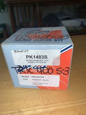 NUEVO Kit de pistón Honda Rancher 400 2005-2007 Shindy 04-0A4 WIN4 Foto 1 de 2