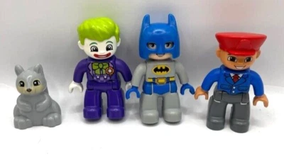 Lego Duplo Lot - Batman -Joker -Train Conductor and Rabbit - Image 1 of 2