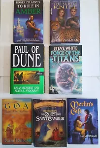 Sci-Fi Fantasy Bücher: Zelazny, Kurtz, McDowell, Dalkey, Pullman, Herbert, White - Bild 1 von 3