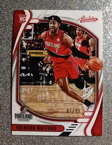 2021 Panini Chronicles Blue #206 Trendon Watford /99 - Picture 1 of 2