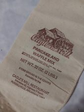 Vintage Cagle's Mill Pancake And Waffle Mix 2 Lbs Bag 