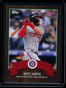 Tarjeta calendario de adviento 2018 Topps #16 Bryce Harper SP - Imagen 1 de 2