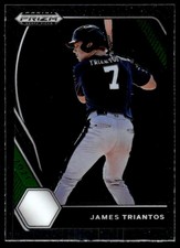 2021 Panini Prizm Draft Picks James Triantos Chicago Cubs #PDP56