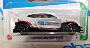HOT WHEELS FORD MUSTANG MACH-E 1400 White/Gray - Picture 1 of 7