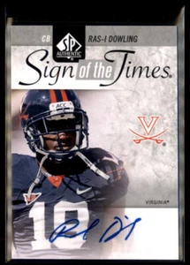 2011 SP Authentic #ST-RD Ras-I Dowling Sign of the Times - Picture 1 of 2