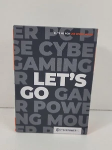 Cyberpower PC Elite M2 RGB Wired Mouse ~ NEW, Unopened - Picture 1 of 6
