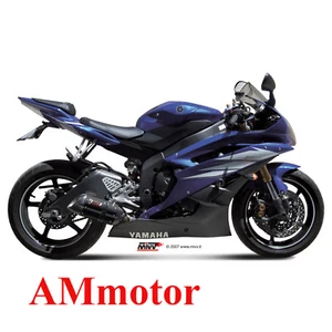 Mivv Yamaha Yzf 600 R6 2011 11 Escape Moto Silenciador Suono Black - Imagen 1 de 1