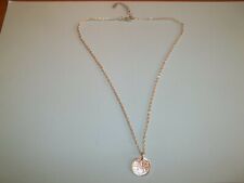 THREE PENNY SILVER COIN - AUSTRALIA - SILVER PENDANT NECKLACE - 1942 - 81st YEAR