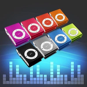 MP3-Player mit Ansteck-Clip USB 1.1 / 2.0, verschiedene Farben, Musik  - Bild 1 von 1