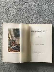 THE BRUSHWOOD BOY Rudyard Kipling, MacMillan 1907 1st edition illus. F.Townsend - Picture 1 of 8