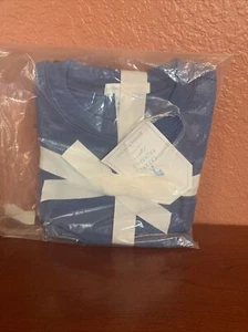 Pottery Barn Kids Safari Lion 🦁 Pajamas Size 5 (2pc set) NWT gift Boy New Blue - Picture 1 of 2