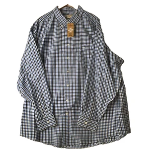 Dockers Men’s Long Sleeve Button Down Shirt Size 2XLT Officecore Western Cowboy - Picture 1 of 10