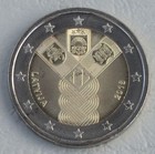 2 Euro Gedenkmünze Lettland 2018 100 Jahre Unabhängigkeit unz.