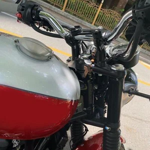 Shining Motorcycle Handlebar Handle Bar Adapter Risers Mounts For - Picture 1 of 7
