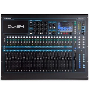 ALLEN & HEATH QU-24C Digital Touchscreen Motorized Fader Audio Mixer - Picture 1 of 5