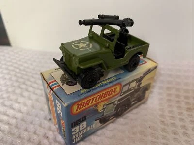 Matchbox Superfast No II Sleet-N-Snow Lesney Military Jeep - Image 1 of 4