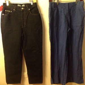 J.Jill Petite 6 Linen Pants - Picture 1 of 12