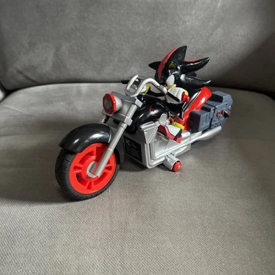 Shadow The Hedgehog Motorcycle Sonic Sega All-Stars Racing RC Bike Only - Image 1 of 4