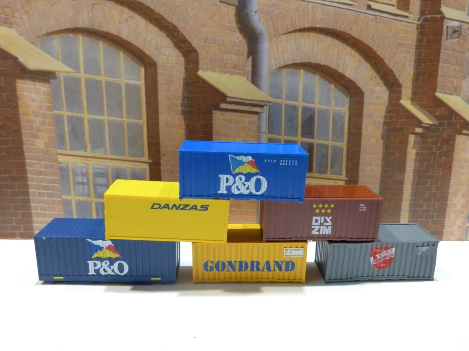 6 Stück Container          63/58 - Bild 1 von 1