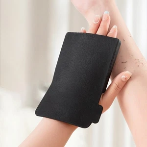 1Pc Body Shower Scrubber Shower Exfoliating Dead Skin Remover Black Rubber P BII - Picture 1 of 10