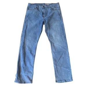 Wrangler Premium Qualität Slim Straight Jeans 36x32 Light Stretch Denim 92SSWWL - Bild 1 von 11