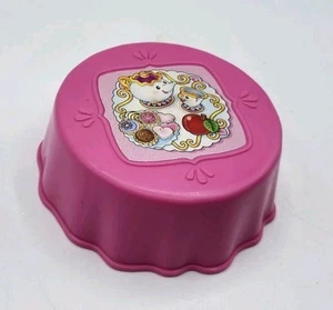 Fisher Price Little People Disney Beauty and the Beast Pink Table Tea Cup Chip - Picture 1 of 2